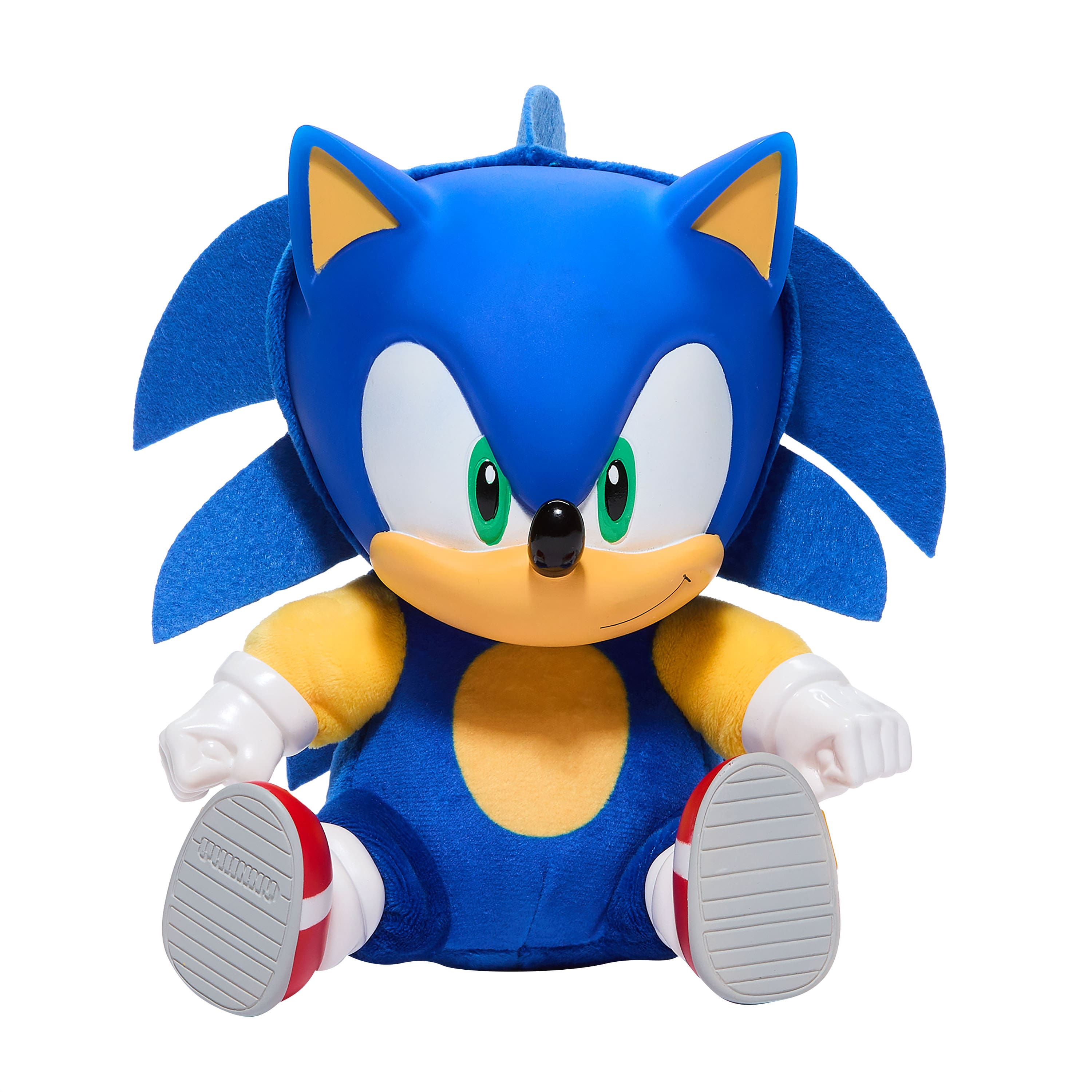 Sonic the Hedgehog 16” Premium Pleather Sonic Plush