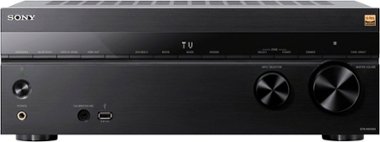 Sony - STR-AN1000 7.2 Channel Dolby Atomos & Dolby Vision 8K HDR Network A/V Receiver - Black - Front_Zoom