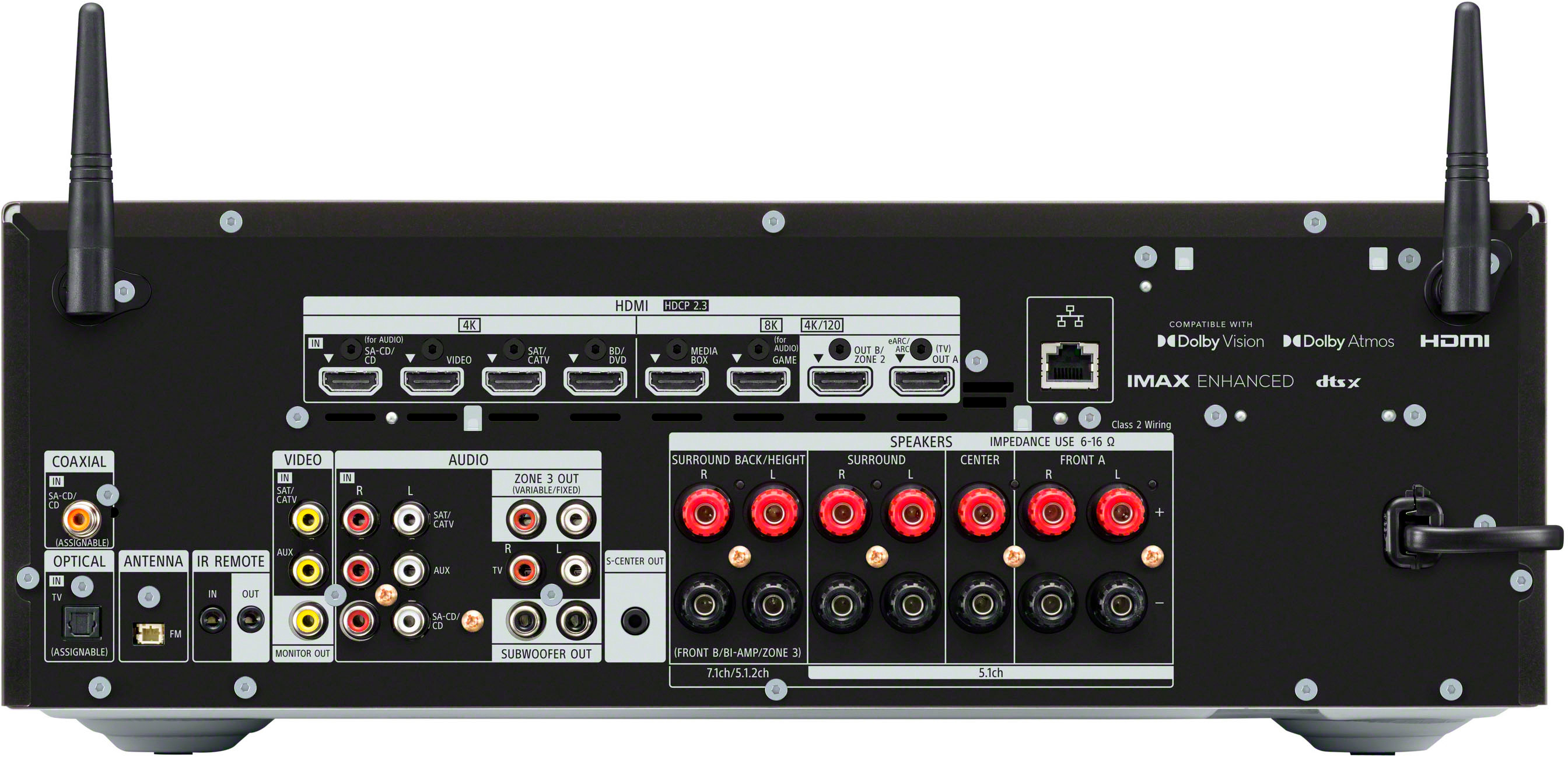  Sony STR-AN1000 7.2 CH 8K A/V Receiver: Dolby Atmos
