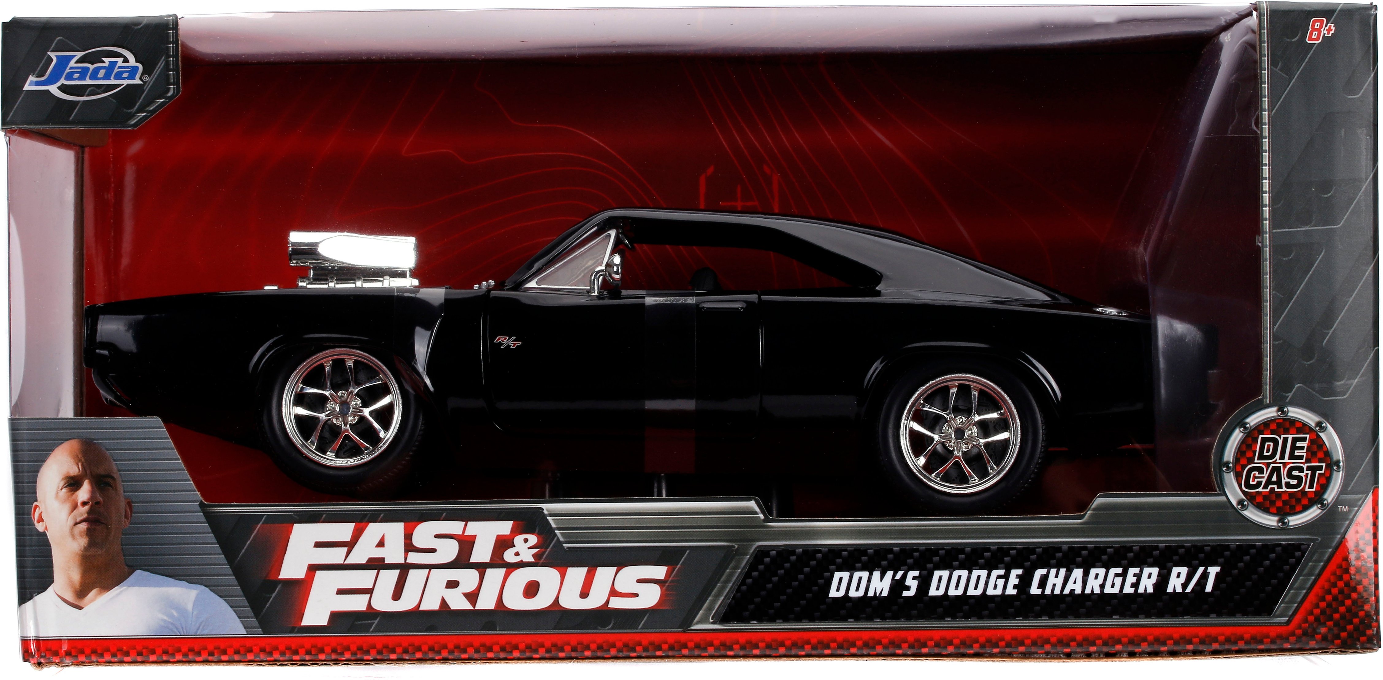 Jada Toys Fast & Furious Dom's Dodge Charger R/T & Brian's Toyota Supr –  ToysCentral - Europe