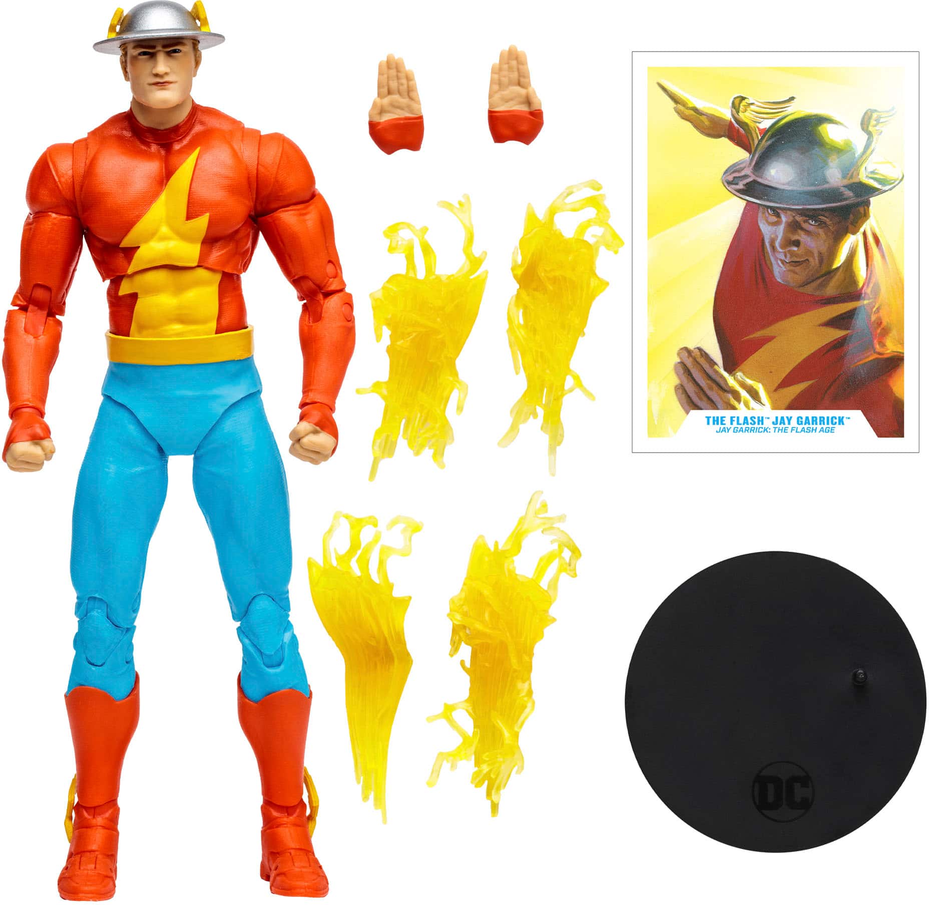 Front. McFarlane Toys - DC Multiverse - 7" The Flash Jay Garrick.