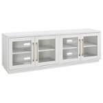 Angle Zoom. Camden&Wells - Donovan TV Stand for TV's up to 75" - White.