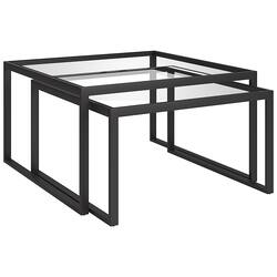 Camden&Wells - Rocco Nesting Coffee Table (Set of 2) - Blackened Bronze - Angle_Zoom