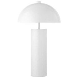 Camden&Wells - York Table Lamp - Matte White - Front_Zoom