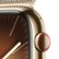Alt View Zoom 12. Apple Watch Series 9 (GPS + Cellular) 45mm Gold Stainless Steel Case with Gold Milanese Loop with Blood Oxygen - Gold.