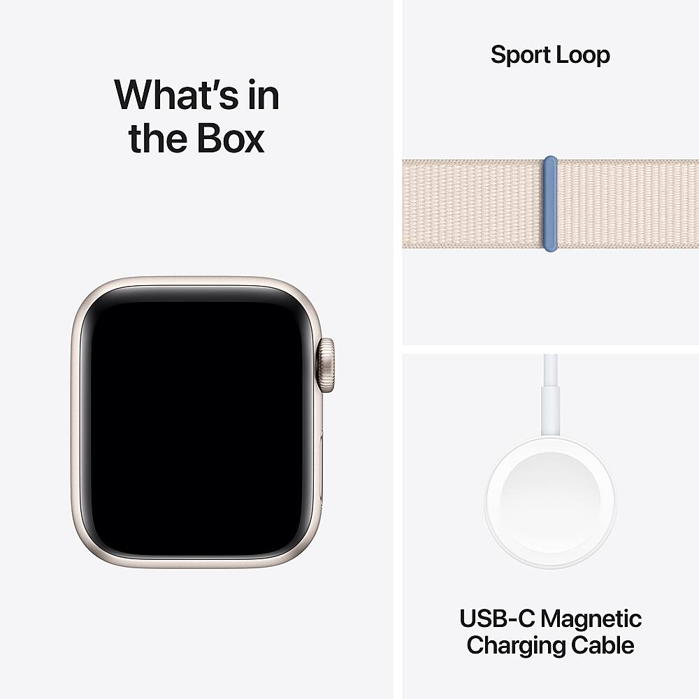 What's in the Box: Sport Loop, USB-C Magnetic Charging Cable