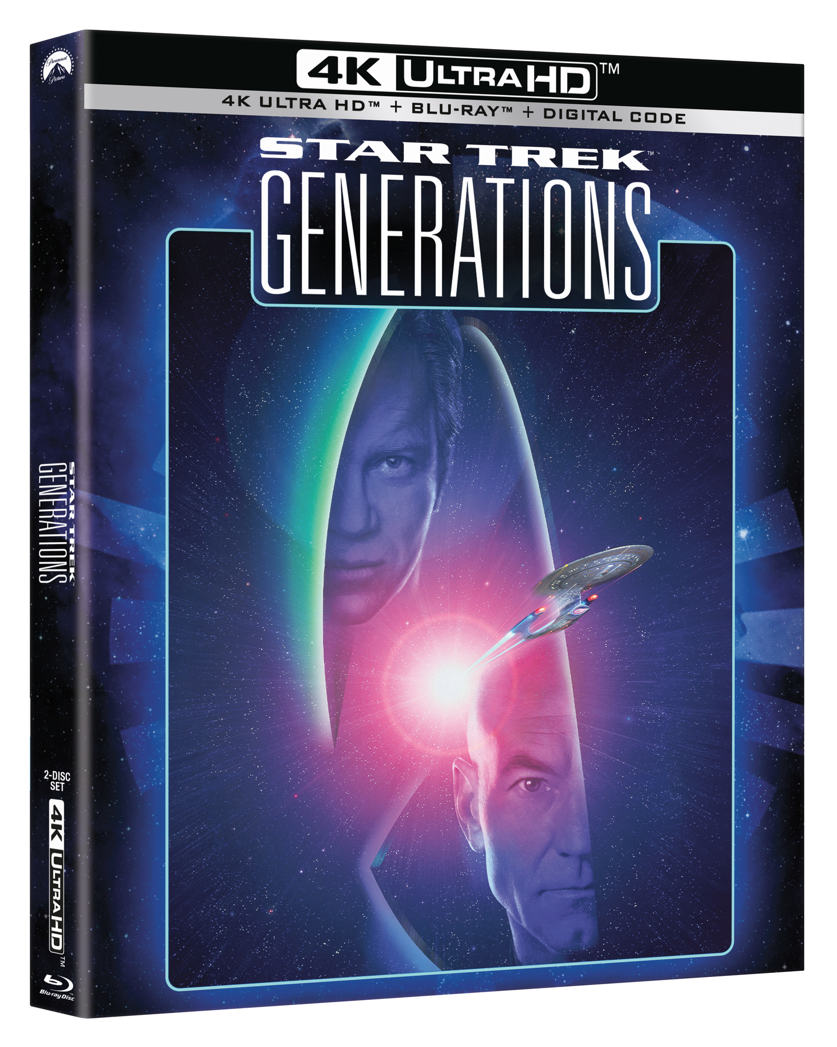 

Star Trek VII: Generations [Includes Digital Copy] [4K Ultra HD Blu-ray/Blu-ray] [1994]