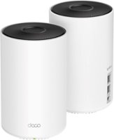TP-Link - Deco W7200 AX3600 Tri-Band Mesh Wi-Fi 6 System (2-Pack) - White - Front_Zoom