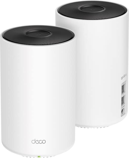 TP-Link - Deco W7200 AX3600 Tri-Band Mesh Wi-Fi 6 System (2-Pack) - White