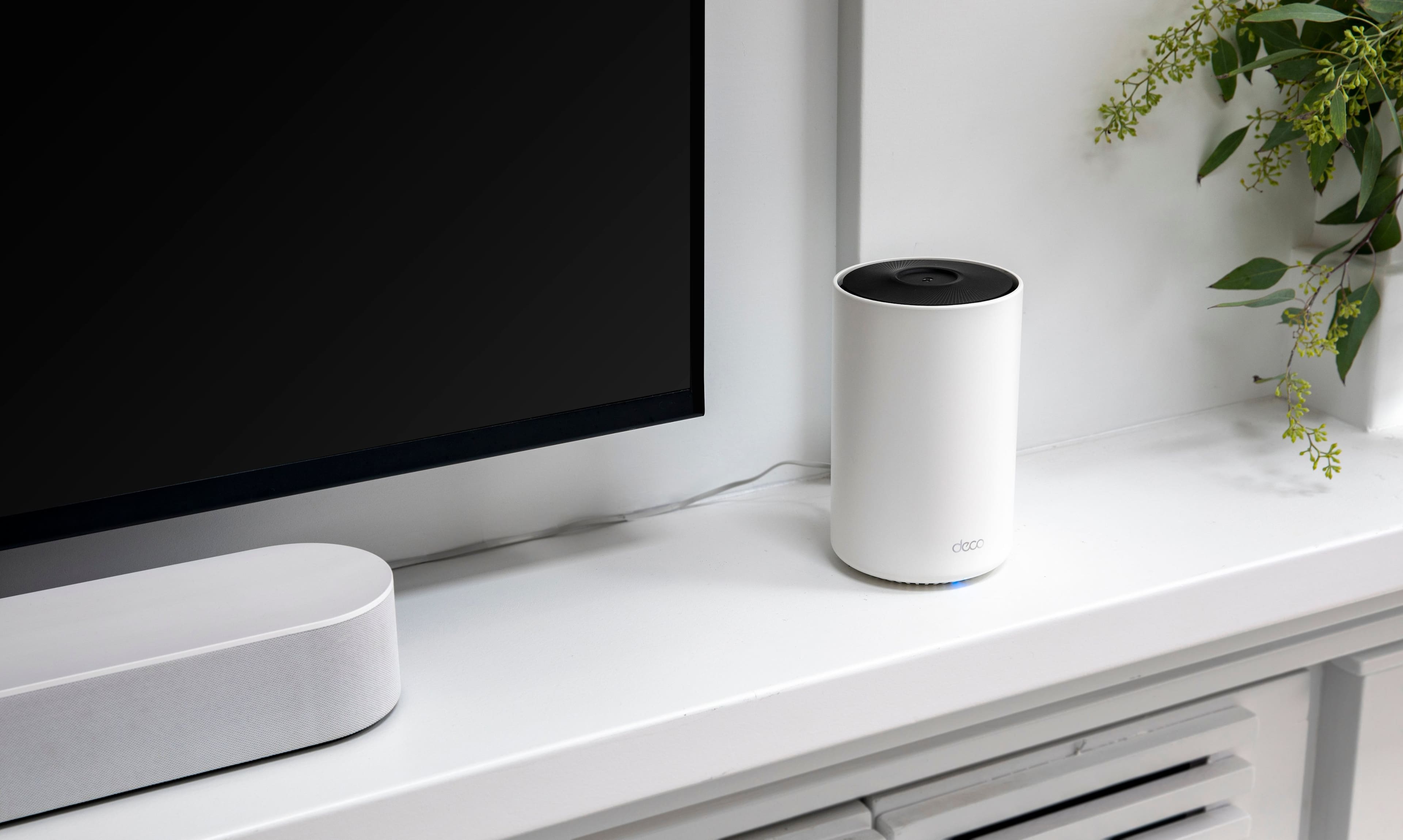 Alt View 13. TP-Link - Deco W7200 AX3600 Tri-Band Mesh Wi-Fi 6 System (2-Pack) - White.