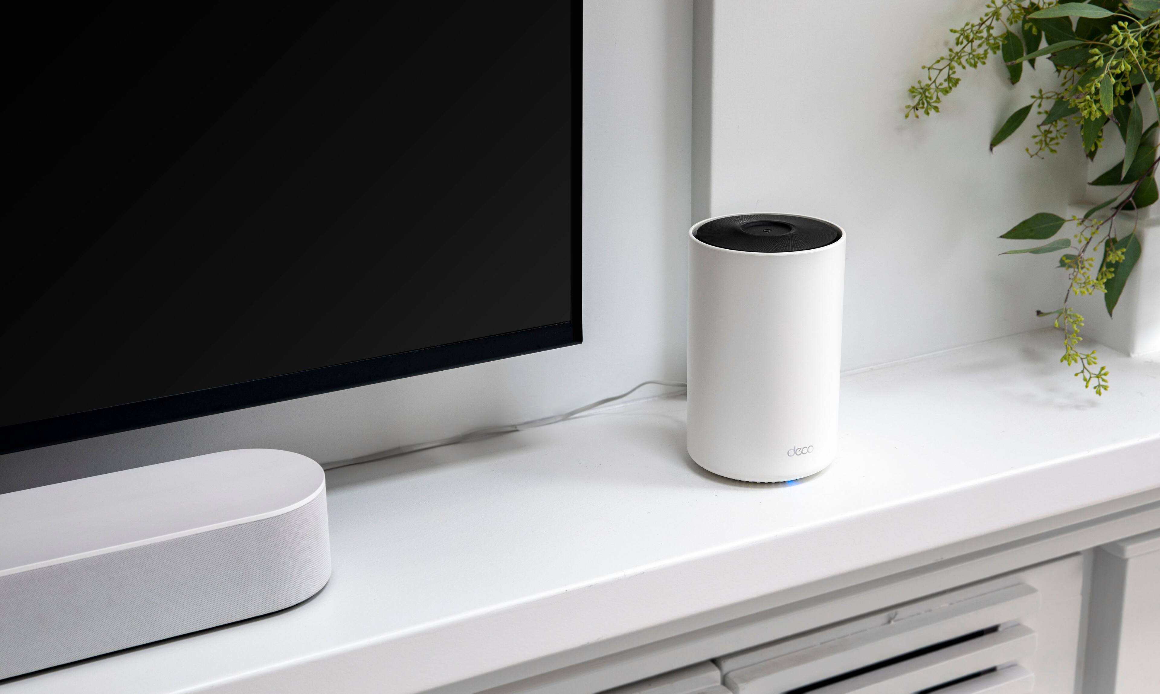 Alt View 13. TP-Link - Deco W7200 AX3600 Tri-Band Mesh Wi-Fi 6 System (2-Pack) - White.