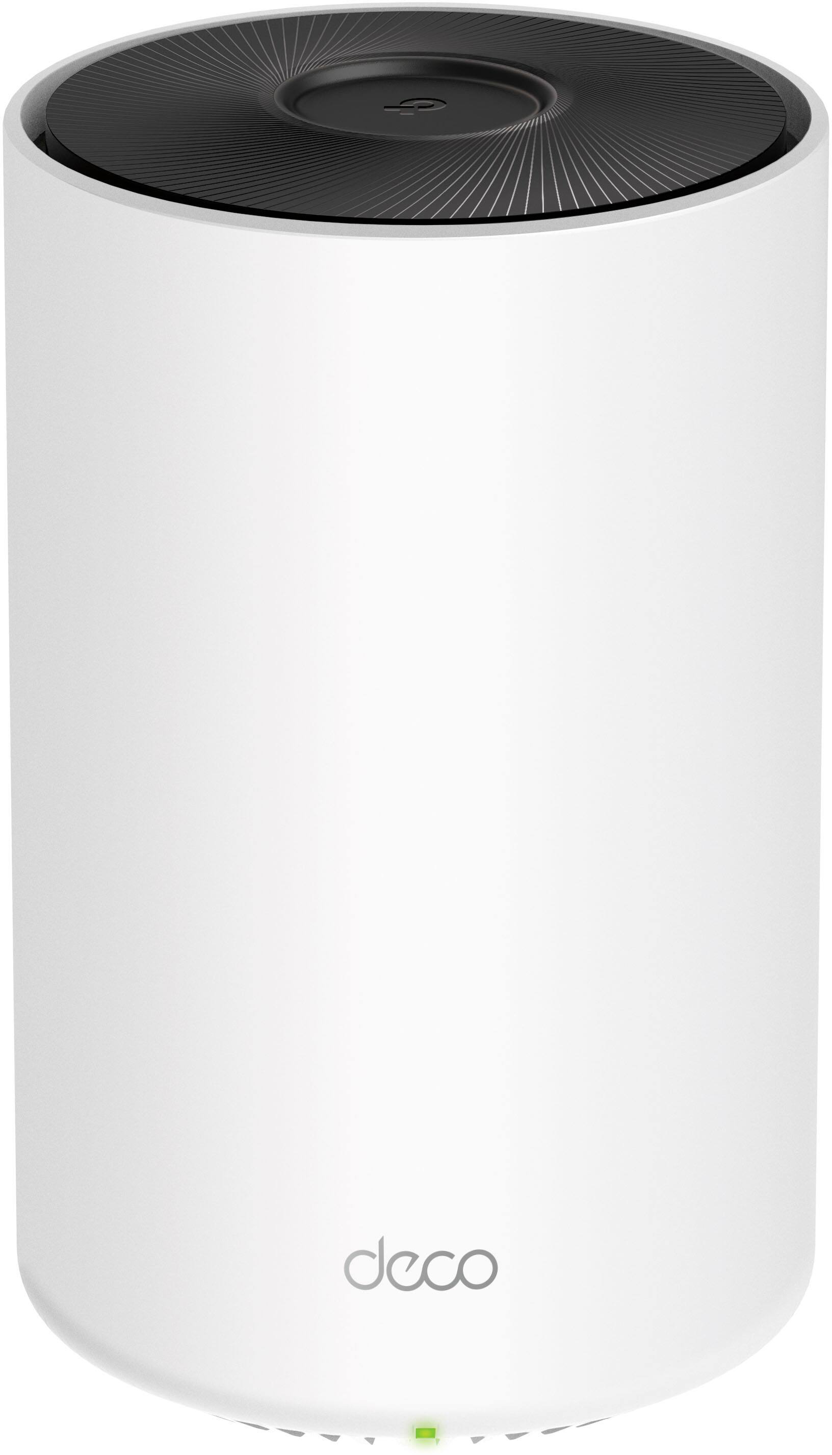 Left. TP-Link - Deco W7200 AX3600 Tri-Band Mesh Wi-Fi 6 System (2-Pack) - White.