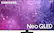 Front. Samsung - 75" Class QN90C Neo QLED 4K UHD Smart Tizen TV - Titan Black.