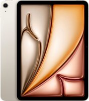 Apple - 11-inch iPad Air M2 chip Wi-Fi 1TB - Starlight - Back_Zoom
