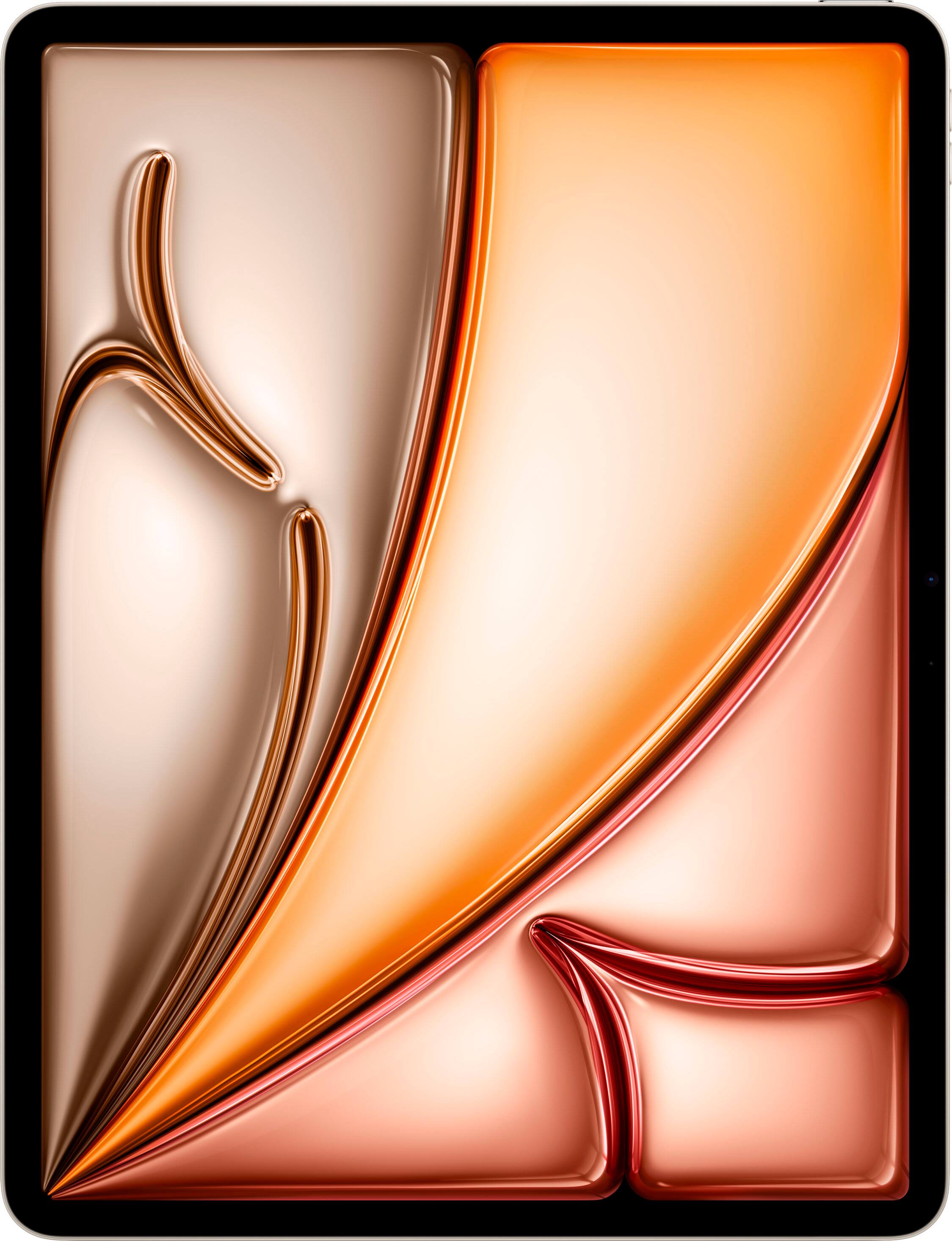 Alt View 1. Apple - 13-inch iPad Air M2 chip  Wi-Fi 256GB - Starlight.