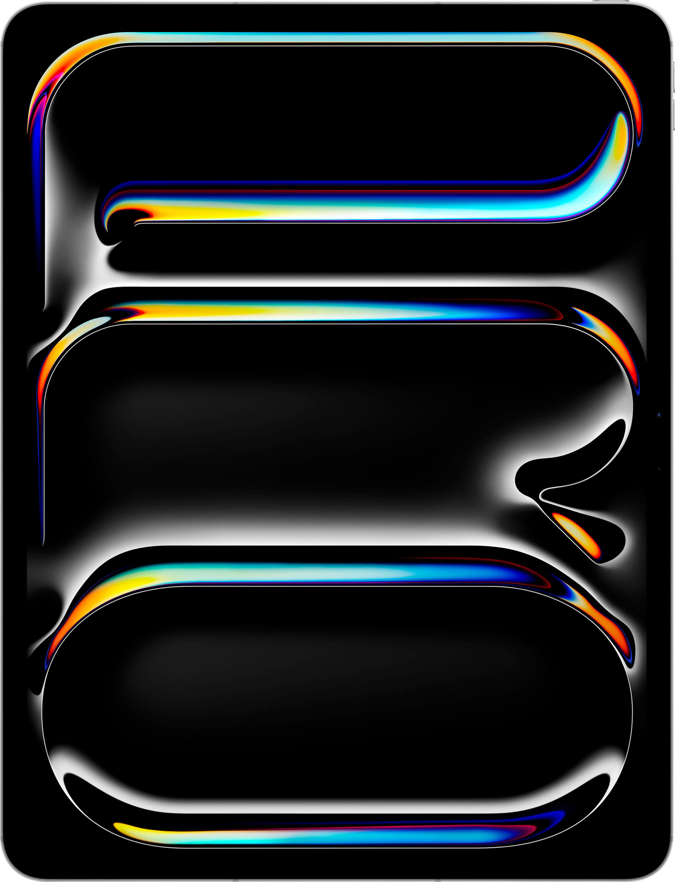 Alt View 1. Apple - 13-inch iPad Pro M4 chip Wi-Fi + Cellular 1TB with OLED Nano Texture Glass - Silver.