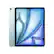 Back. Apple - 13-inch iPad Air (Latest Model) M2 chip Wi-Fi + Cellular 256GB - Blue.