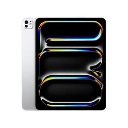 Apple - 13-inch iPad Pro M4 chip Wi-Fi + Cellular 2TB with OLED - Silver (Verizon)