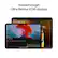 The image showcases a laptop with a large display screen, which is advertised as having a breakthrough Ultra Retina XDR display. The screen is filled with a colorful, animated image featuring a woman with red hair. The laptop is open, and the screen occupies a significant portion of the image.