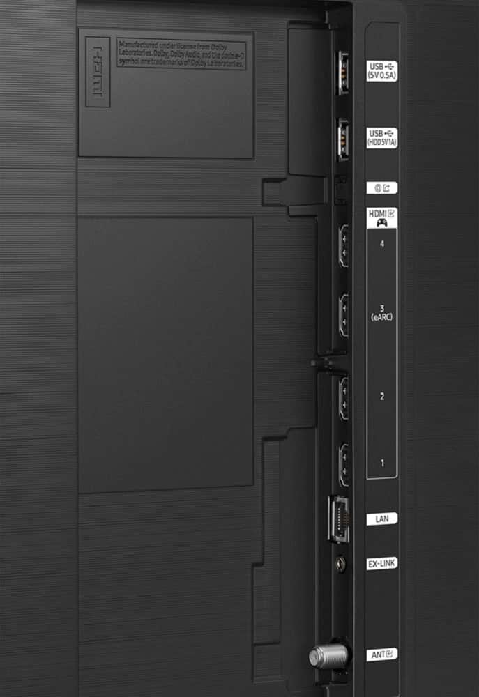 Alt View 14. Samsung - 43" Class QN90C Neo QLED 4K UHD Smart Tizen TV - Titan Black.