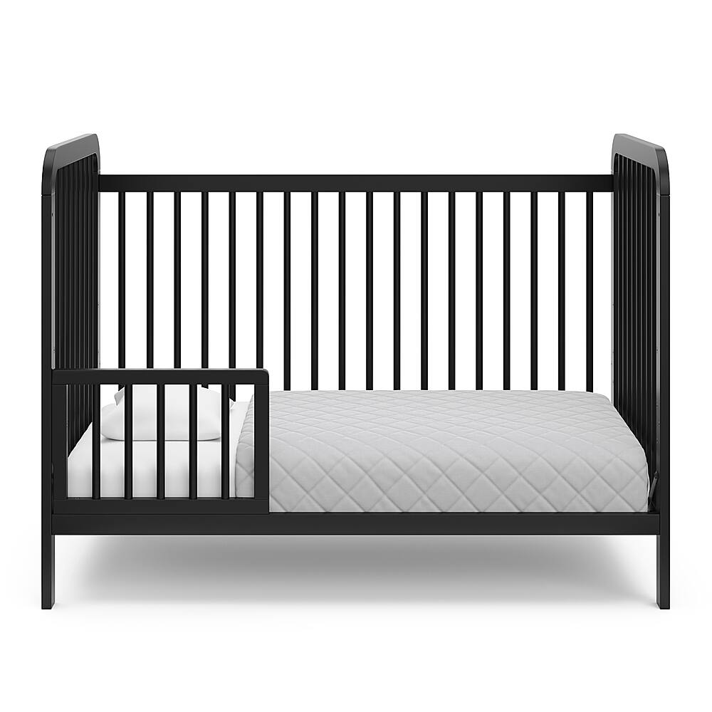 Best Buy Storkcraft Pasadena 3in1 Convertible Crib Black 0452250B