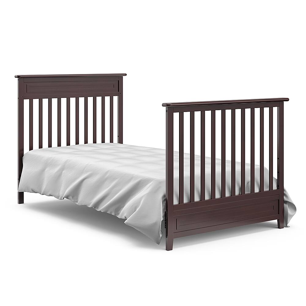 Best Buy Storkcraft Petal Mini 4in1 Convertible Crib Espresso 04510109