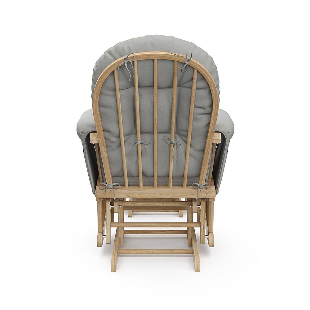 Best Buy Storkcraft Hoop Glider and Ottoman Natural/Light Gray 065506015