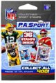 Front. P.A. Sport - Collectible Sport Stamps NFL 36-Count Stamp Pack.