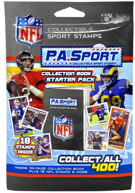 P.A. Sport Collectible Sport Stamps NFL Collection Book Pack SP-PSBNF1 -  Best Buy