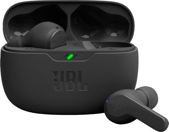 JBL Vibe Beam True Wireless Earbuds Black JBLVBEAMBLKAM Best Buy