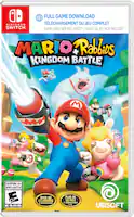 Mario + Rabbids Kingdom Battle (Code in Box) - Nintendo Switch – OLED Model, Nintendo Switch, Nintendo Switch Lite - Front_Zoom