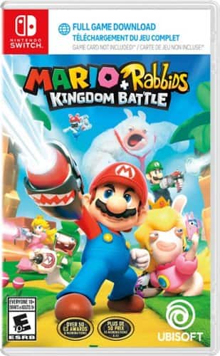 Mario + Rabbids Kingdom Battle (Code in Box) - Nintendo Switch – OLED Model, Nintendo Switch, Nintendo Switch Lite