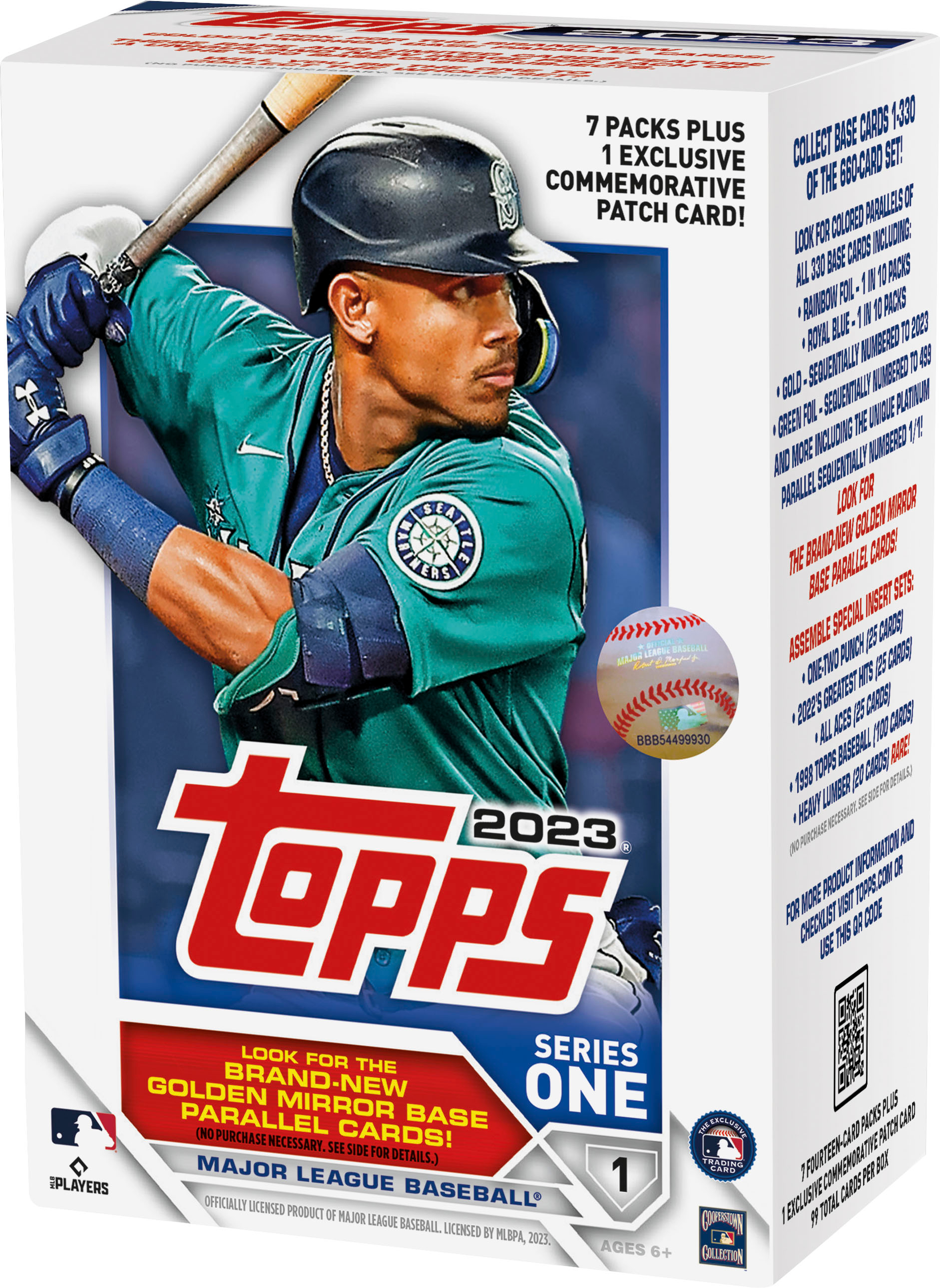Topps 2023 Series 1 MLB Baseball Blaster Box SP-T23BB1B