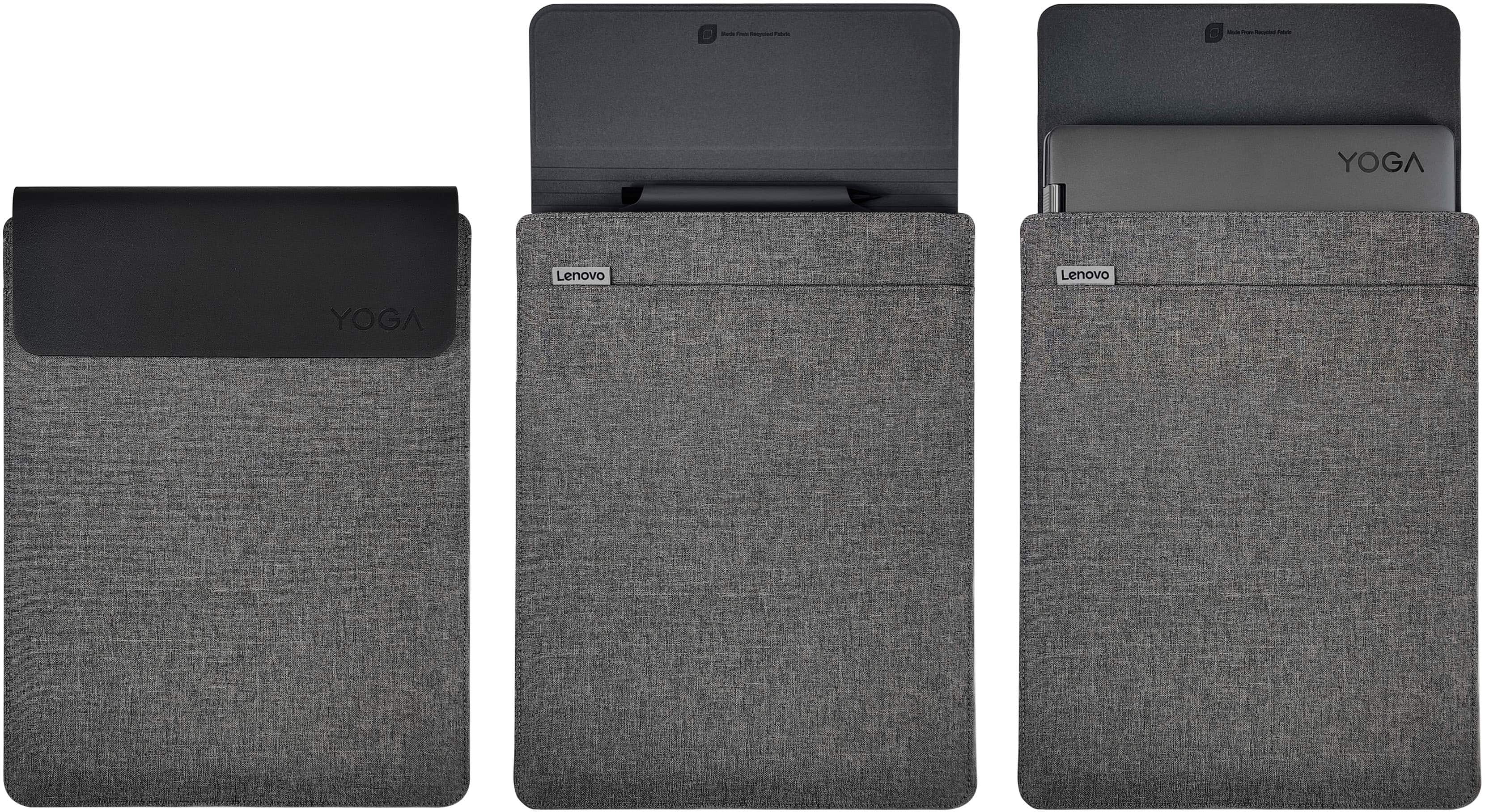 Alt View 18. Lenovo - Yoga 9i 2-in-1 14" 4K OLED Touchscreen Laptop with Pen - Intel Evo Platform - Core i7-1360P with 16GB Memory - 1TB SSD - Storm Grey.