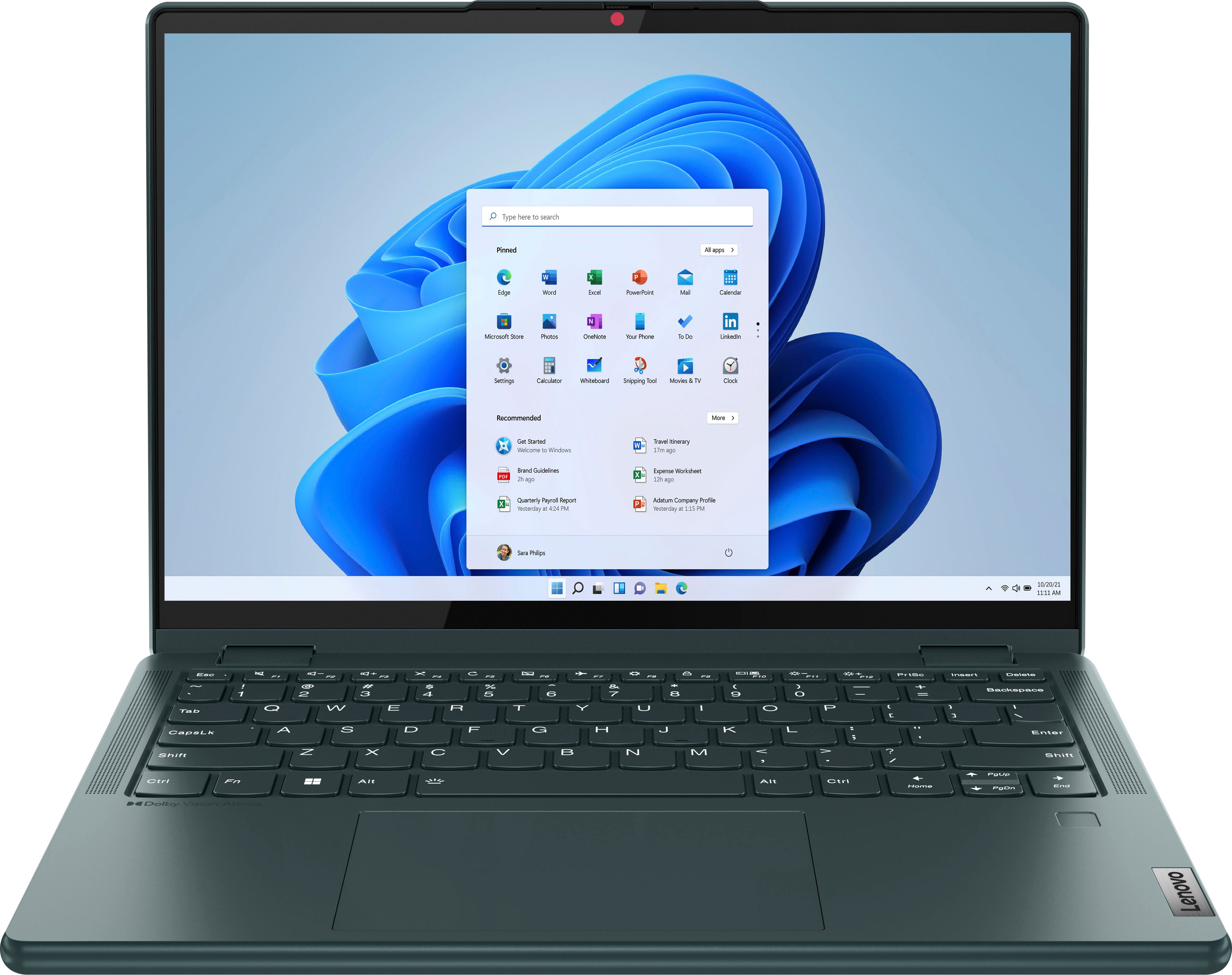 pille Årvågenhed gødning Lenovo Yoga 6 2-in-1 13.3" WUXGA (1920 x 1200) Touch Laptop -Ryzen 5 7530U  with 8GB Memory 256GB SSD Dark Teal 83B2001UUS - Best Buy