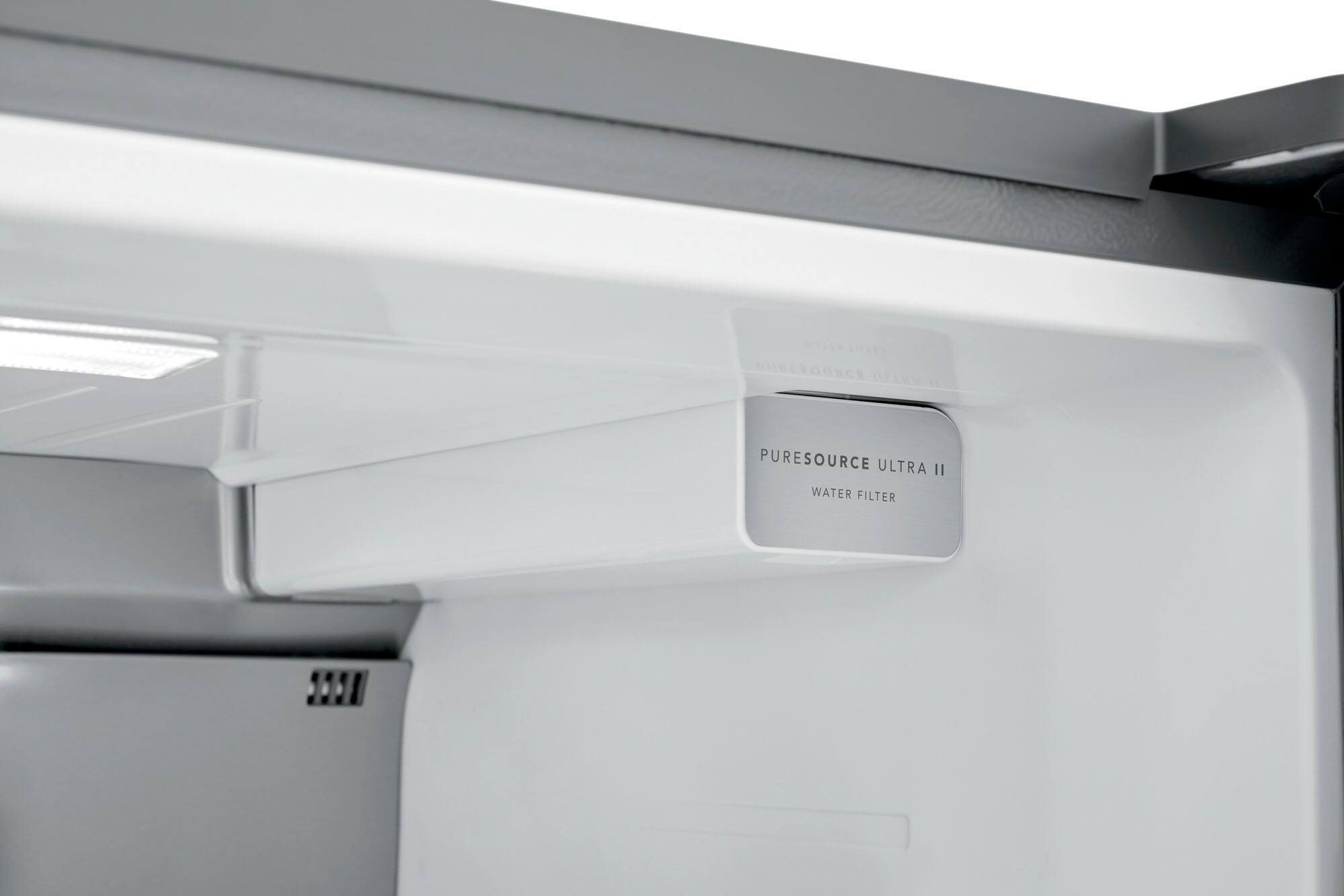 Alt View 14. Frigidaire - Professional 21.4 Cu. Ft. 4-Door French Door Counter-Depth Refrigerator - Stainless Steel.