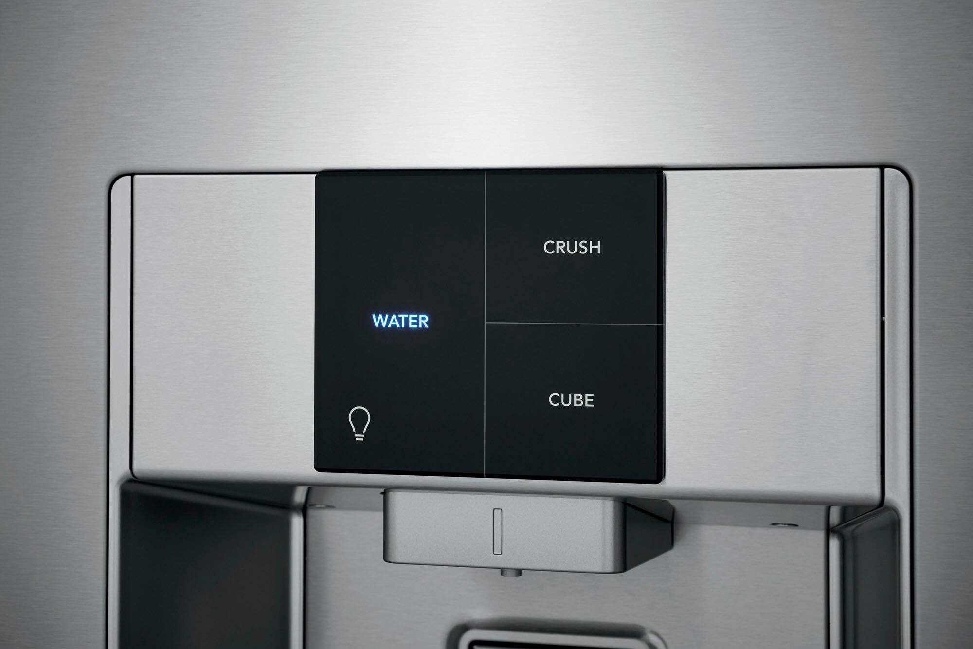 Alt View 22. Frigidaire - Professional 21.4 Cu. Ft. 4-Door French Door Counter-Depth Refrigerator - Stainless Steel.