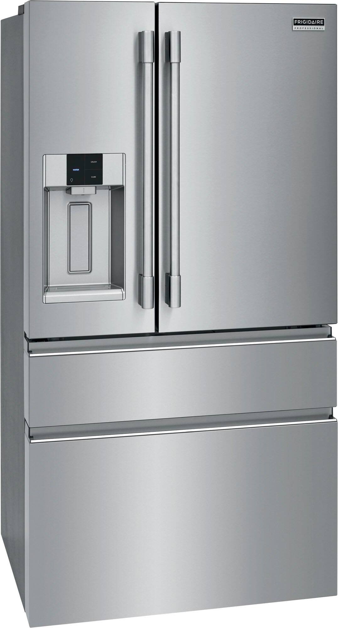 Alt View 27. Frigidaire - Professional 21.4 Cu. Ft. 4-Door French Door Counter-Depth Refrigerator - Stainless Steel.