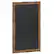 Front. Alamont Home - Canterbury 24"W x 0.75"D x 36"H Magnetic Wall Mounted Chalkboard - Torched Brown.
