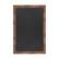 Alt View 12. Alamont Home - Canterbury 24"W x 0.75"D x 36"H Magnetic Wall Mounted Chalkboard - Torched Brown.