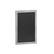 Front. Alamont Home - Canterbury 18"W x 0.75"D x 24"H Magnetic Wall Mounted Chalkboard - White Washed.