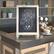 Alt View 13. Alamont Home - Canterbury 12"W x 1.88"D x 17"H Magnetic Tabletop Chalkboard (set of 10) - Weathered Brown.