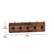 Alt View 13. Alamont Home - Daly 24"W x 3.1"D x 6.5"H Coat Rack - Rustic Brown.