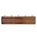 Alt View 16. Alamont Home - Daly 24"W x 3.1"D x 6.5"H Coat Rack - Rustic Brown.