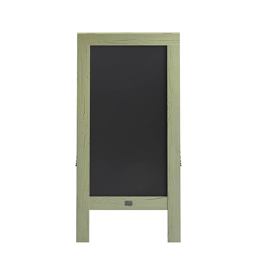 Alt View 17. Alamont Home - Canterbury 20"W x 2-26"D x 40"H Magnetic A-Frame Chalkboard - Rustic Green.