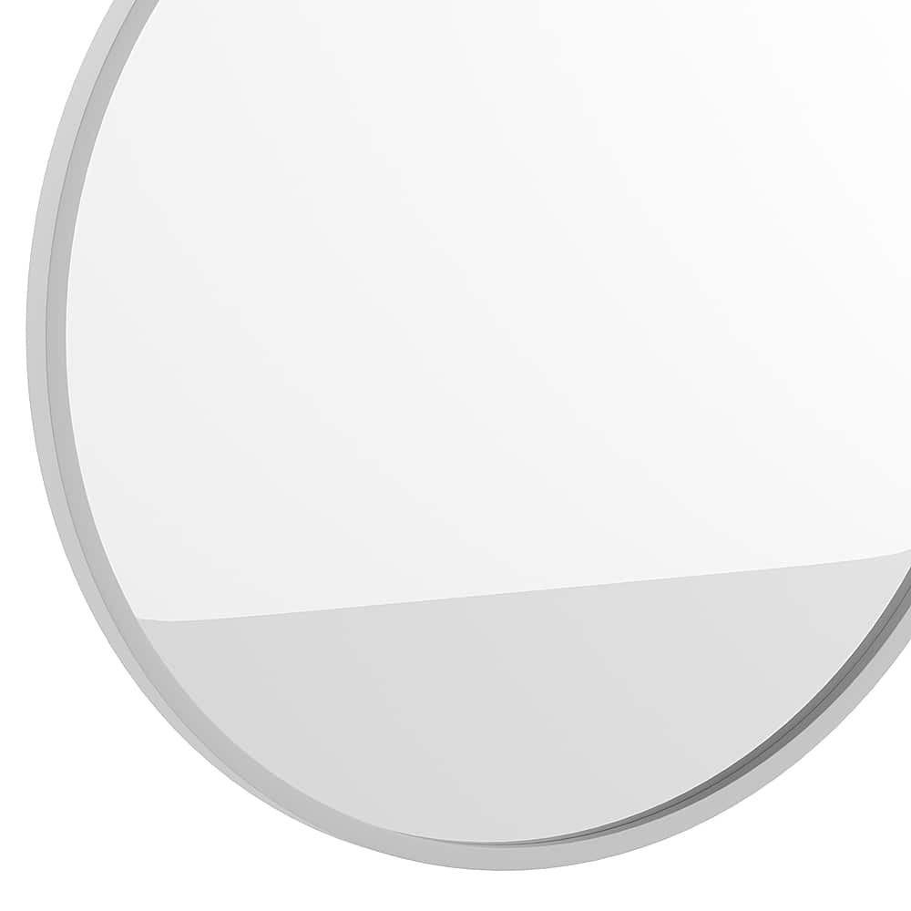 Alt View 18. Alamont Home - Julianne 24" Round Wall Mounted Mirror - Silver.