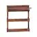 Alt View 11. Alamont Home - Campbell 20"W x 5.12"D x 20"H Mug Rack - Rustic Brown.