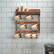 Alt View 15. Alamont Home - Campbell 20"W x 5.12"D x 20"H Mug Rack - Rustic Brown.