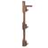 Alt View 19. Alamont Home - Campbell 20"W x 5.12"D x 20"H Mug Rack - Rustic Brown.
