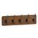 Alt View 11. Alamont Home - Daly 24"W x 3.1"D x 6.5"H Coat Rack - Brown.